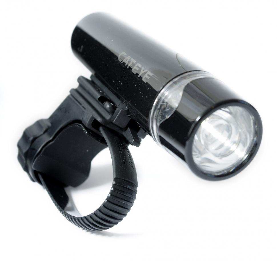 Review Cateye OptiCube Uno EL010 front light road.cc